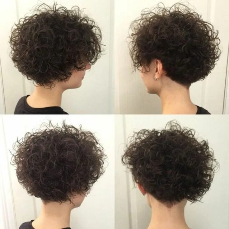 Прически на завитые короткие волосы 50 Perm Hair Ideas to Inspire Your Curly Transformation Permed hairstyles, Short