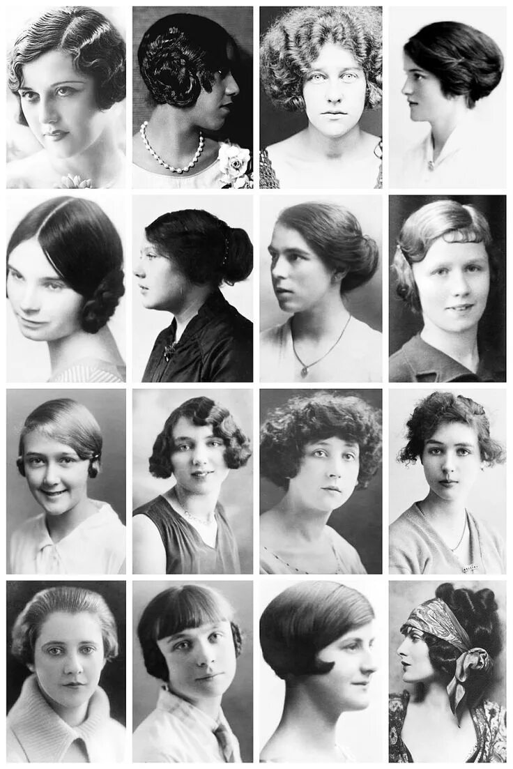 Прически начала 20 века женские как сделать Новости 1920s hair, Historical hairstyles, Vintage hairstyles