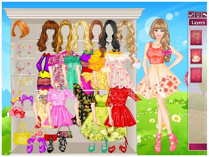 Прически одевалки для девочек играть Online Barbie Dress Up Games Clearance smartmed-nsk.ru