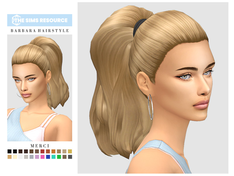 Прически одежда The Sims Resource - Maxis Match - Hairstyles