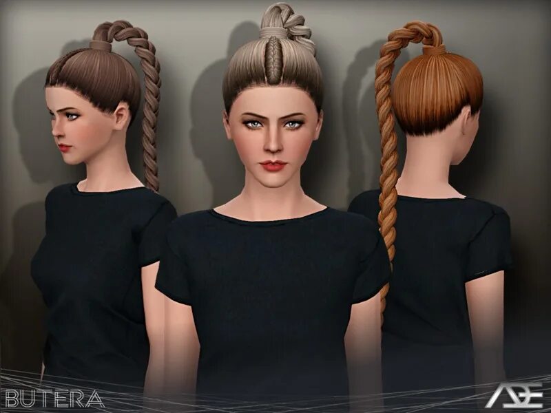 Прически одежда The Sims Resource - Hair