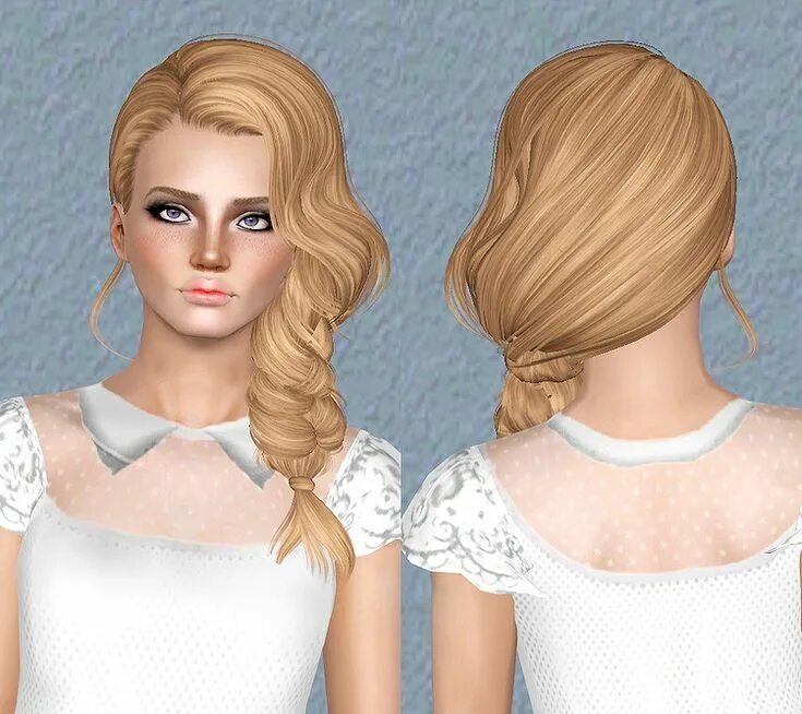 Прически одежда Skysims 97 hairstyle retextured by Chantel Sims - Sims 3 Hairs Sims hair, Sims, 