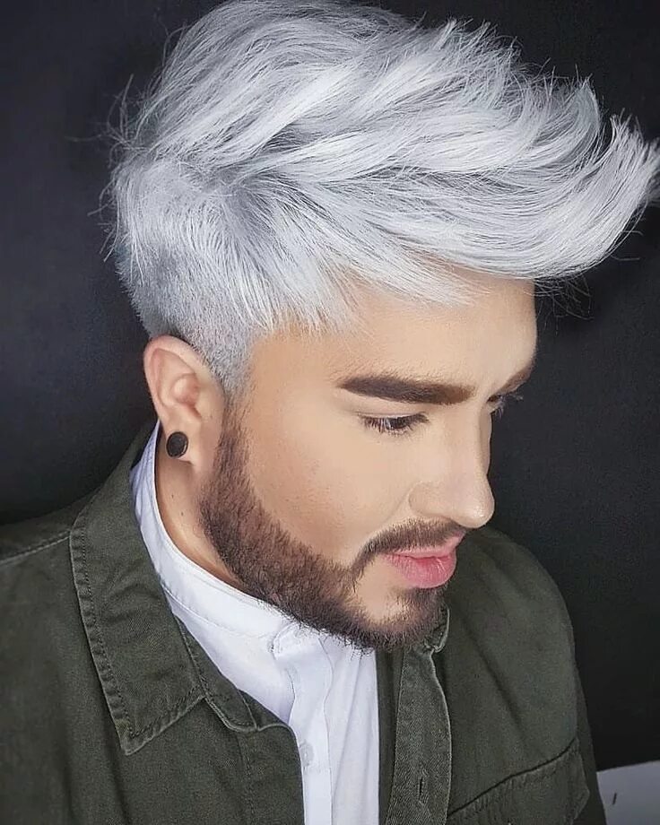 Прически парней белые волосы 50 New Hairstyles For Men That Are Always In Trend Cabelo platinado masculino, C