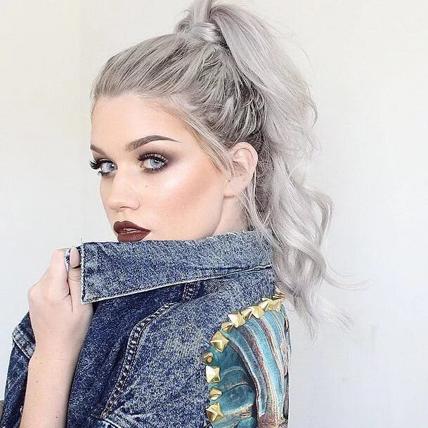 Прически пепельные женские From Chic to Fleek: The 50 Best Brows on Instagram Grey hair looks, Eyebrows on 