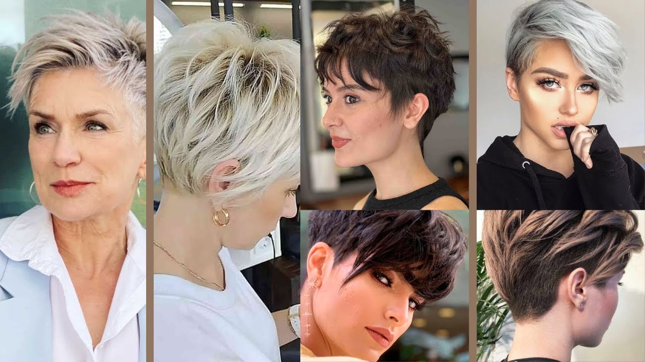 Прически пикси 2024 года Trendy Choppy Pixie Cut For Thick Hair Styles Hairstyles Ideas - YouTube