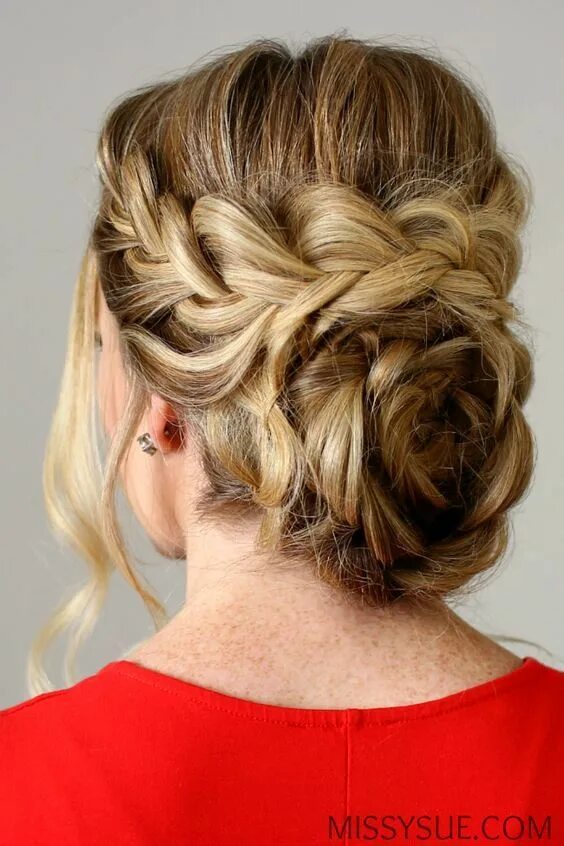 Прически плетение на длинные волосы для женщин Flower Braid Updo Easy updo hairstyles, Long hair styles, Hair styles