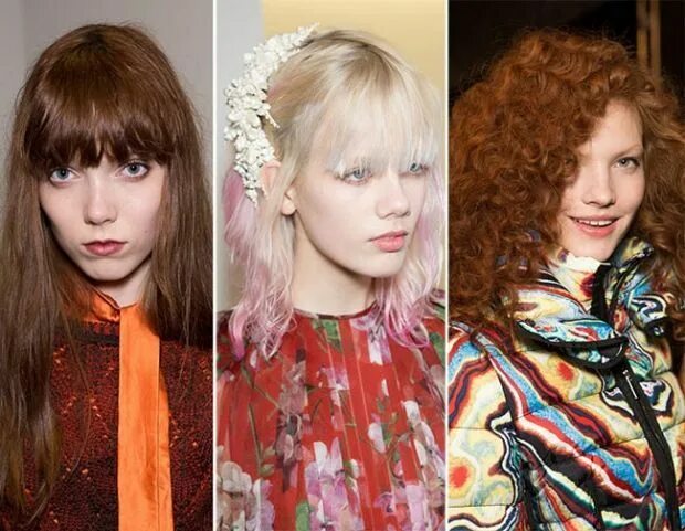 Прически по временам года Fall/ Winter 2015-2016 Hairstyle Trends