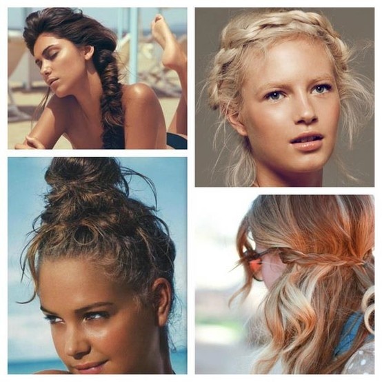 Прически по временам года Wow... Awesome Hairdo :) Hair styles, Beachy hair, Summer hairstyles