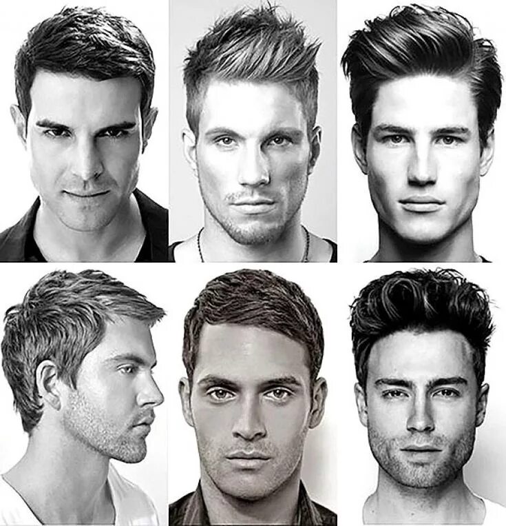 Прически под форму лица мужские Модные мужские прически 2018 + 100 ФОТО (2018) Haircuts for men, Face shape hair