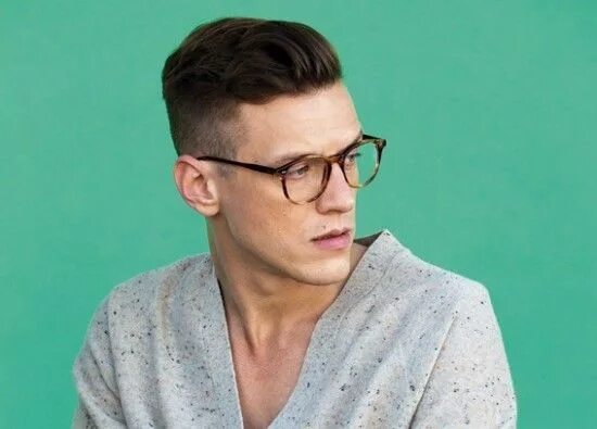 Прически под очки мужские Lunettes Kollektion - Polkadot Hair and beard styles, Boys with style, Mens hair