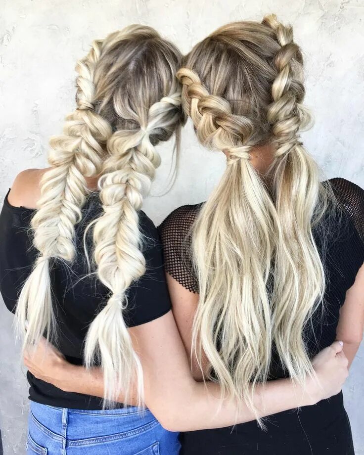 Прически подруг 393 Likes, 13 Comments - Shelby Stauffer (@shelbysbeauties) on Instagram: "Braid