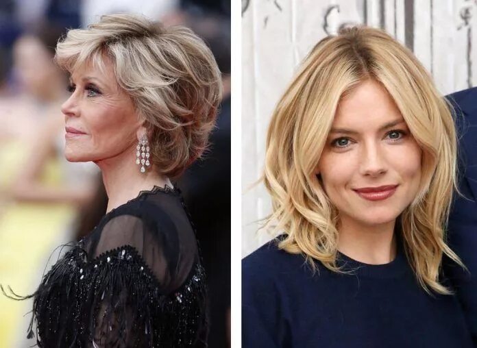 Стрижки и укладки для женщин после 40 Short hair cuts, Wavy hairstyles medium, C