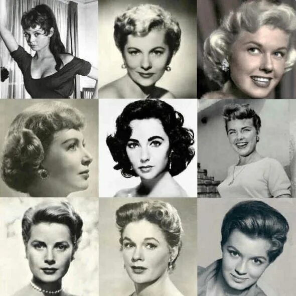 Прически разных лет 1950s Hairstyles - Most Popular Hairstyles Of The 1950s 1950s hairstyles, 50s ha