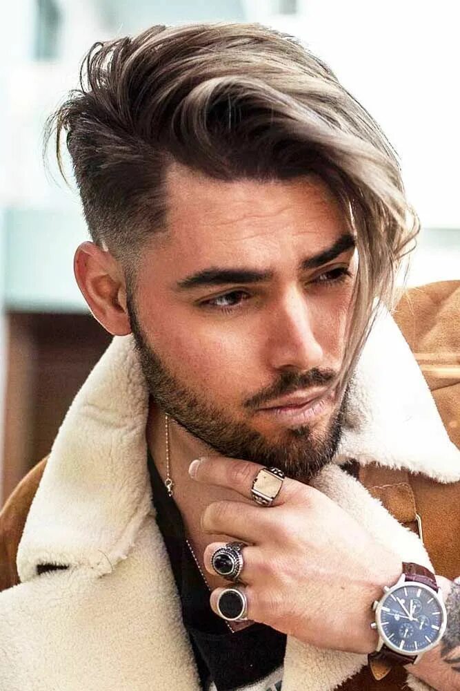 Прически с длинной челкой мужчины Trendy and Comfortable Short Hairstyles for Men