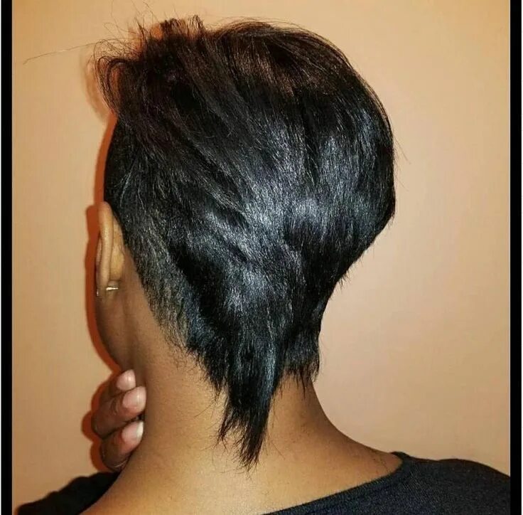 Прически с длинным затылком Pin on Black Hairstyles