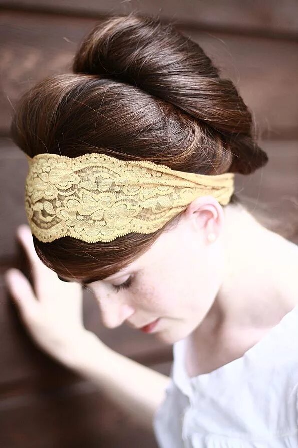 Прически с длинными волосами с повязкой beautiful hair ideas Lace headbands, Hair styles, Beautiful hair