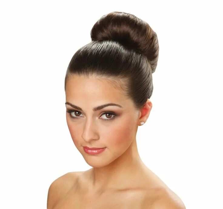 Прически с гладкими волосами Pin by Alexis Newton on Bun Life Bun hairstyles, Hair today, Easy hairstyles