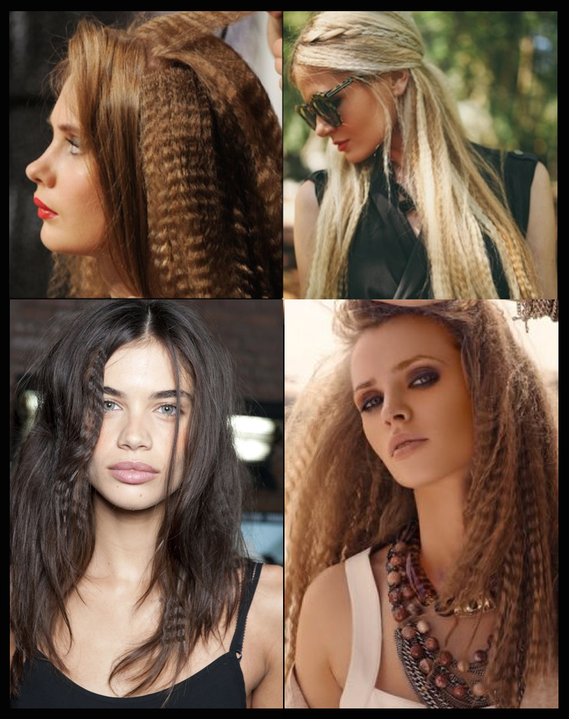 Прически с гофре на длинные волосы Pin by Gina Lynn on CRIMPING CRAZE ! Krimped hairstyles, Crimped hair, Gorgeous 