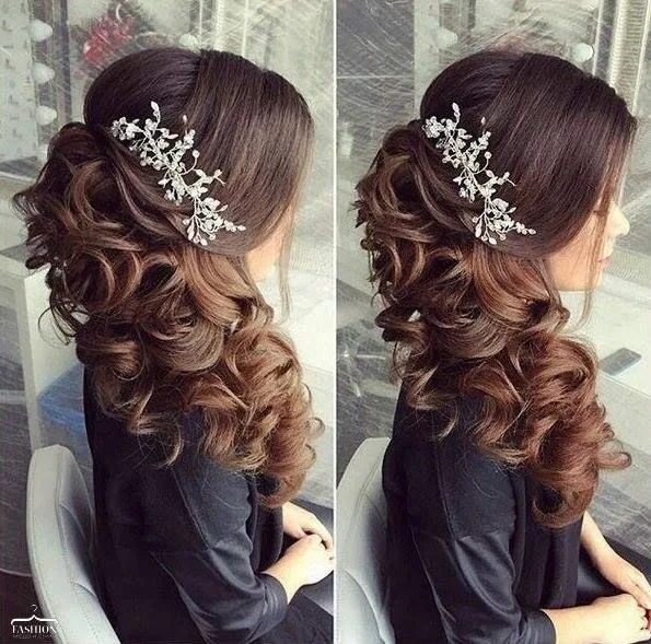 Прически с гребнем на длинные волосы Flattering Hairstyles Peinados elegantes, Peinados boda pelo largo, Peinado de n