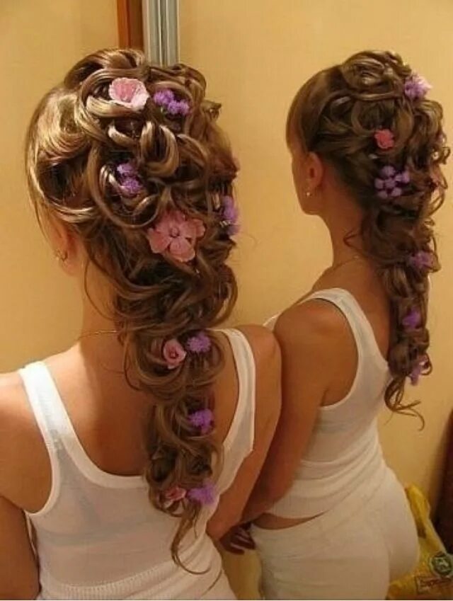 Прически с искусственными волосами Tangled Hairstyle! I want to grow my hair out so I can do this!! :) Long hair st