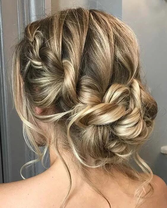 Прически с колоском на средние волосы 23 Most Beautiful Updo Hairstyles for Formal Events - StayGlam Boho updo hairsty