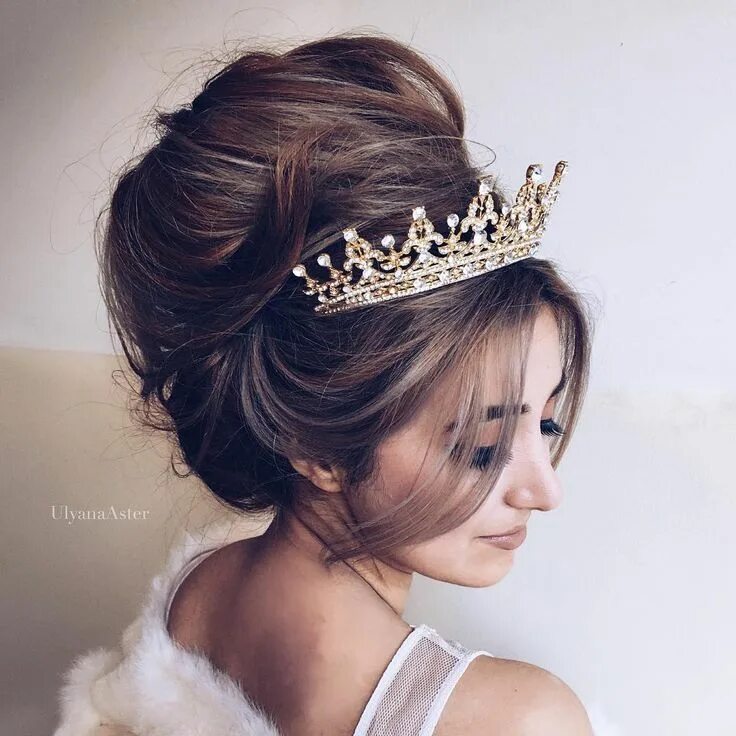 Прически с короной на средние wedding hairstyles for long hair in 2020 Hair styles, Wedding hairstyles, Trendy