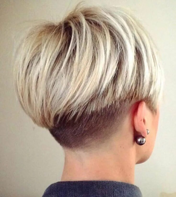 Прически с коротким затылком Short Hairstyles For 2017 - 1 Short hair styles, Hairstyles haircuts, Short hair