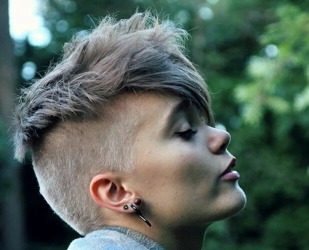 Прически с короткими висками 35 Short Punk Hairstyles to Rock Your Fantasy Short punk hair, Punk hair, Punk h