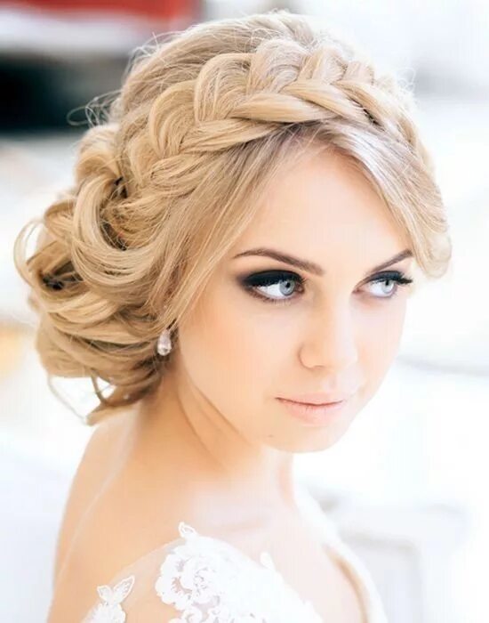 Прически с косой для женщин 33 Stunning Wedding Hairstyles for Your Big Day ... Wedding hairstyles, Womens h