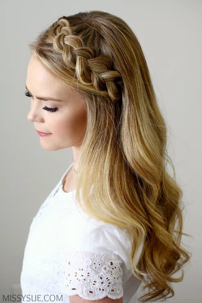 Прически с косой с распущенными волосами Headband Braid - Style Like Pro Headband hairstyles, Braided hairdo, Cool braid 