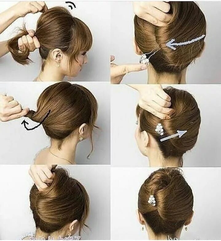 Прически с крабиком в школу Amazing hair style for any occasion... Simply follow the steps and let me know h