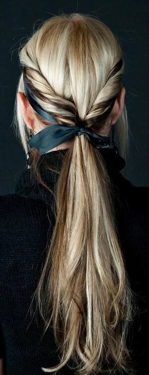 Прически с лентами в волосах Lauren Lindmark Long hair styles, Hair inspiration, Hair styles