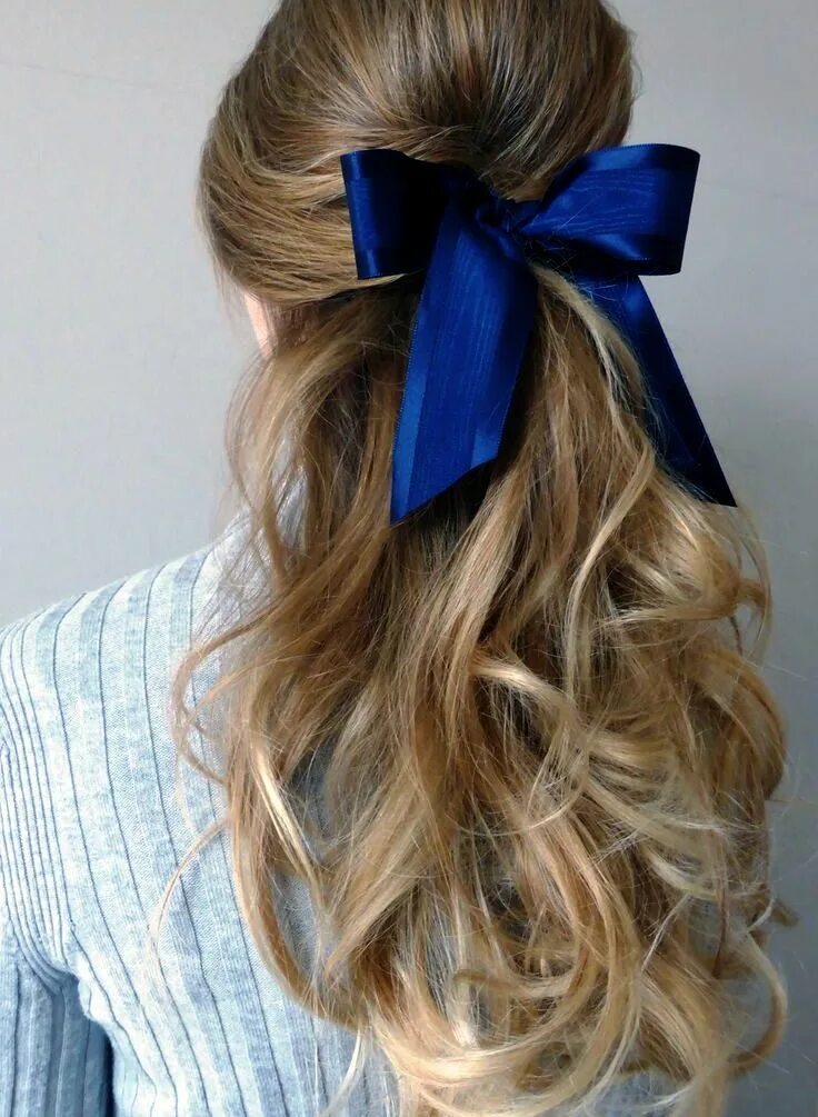 Прически с лентой на средние Pin by Brenda Syks on Me in 2020 (With images) Girly hairstyles, Bardot hair, Ha