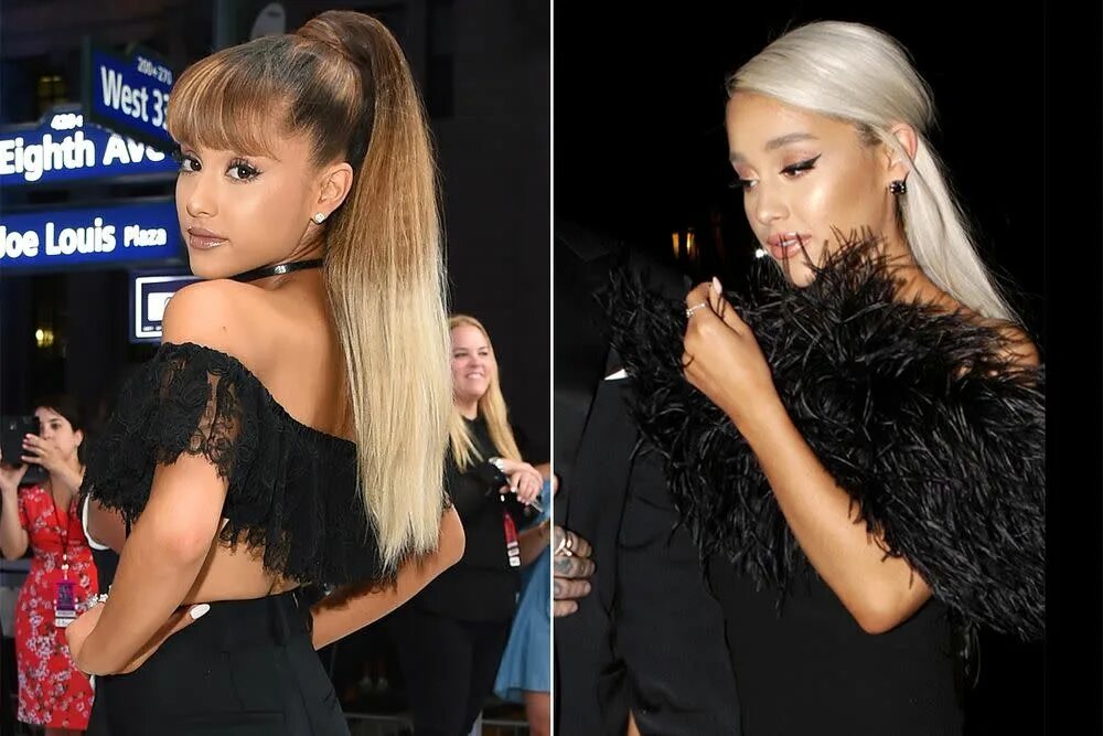 Прически с накладным хвостом фото Ariana Grande Is 'Proud' That Her Iconic High Ponytail 'Has Gone Through an Evol