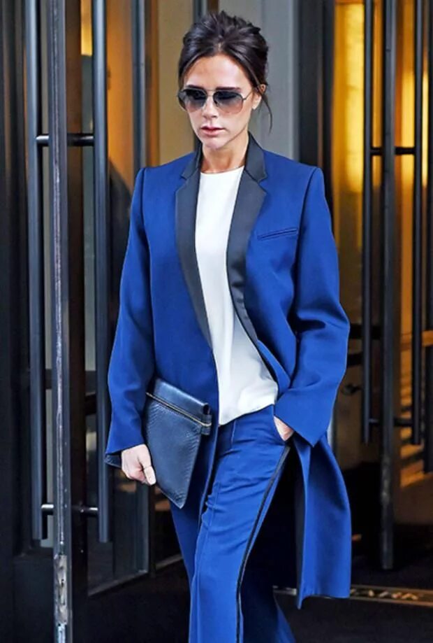 Прически с пиджаком женские Женские смокинги - как носить вечером? Victoria fashion, Victoria beckham, Victo