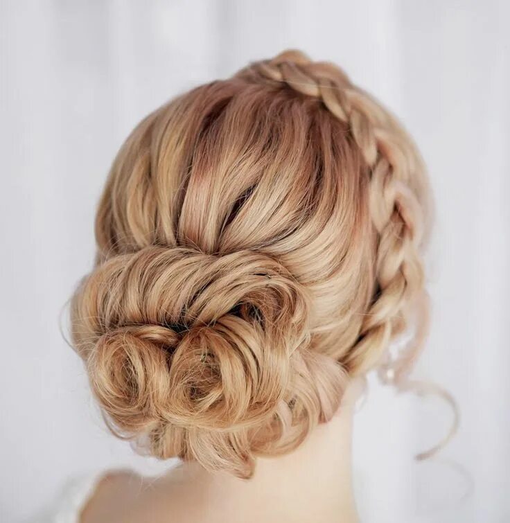 Прически с плетением на длинные волосы New! Stunning Wedding Hairstyle Inspiration from Elstile - MODwedding Hair style