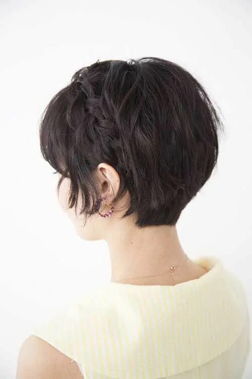 Прически с плоским затылком женские Pin on Undercut Pixie