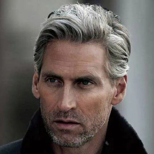 Прически с сединой мужские 63 Best Hairstyles For Older Men in 2024 Coiffure homme 50 ans, Coiffure homme, 