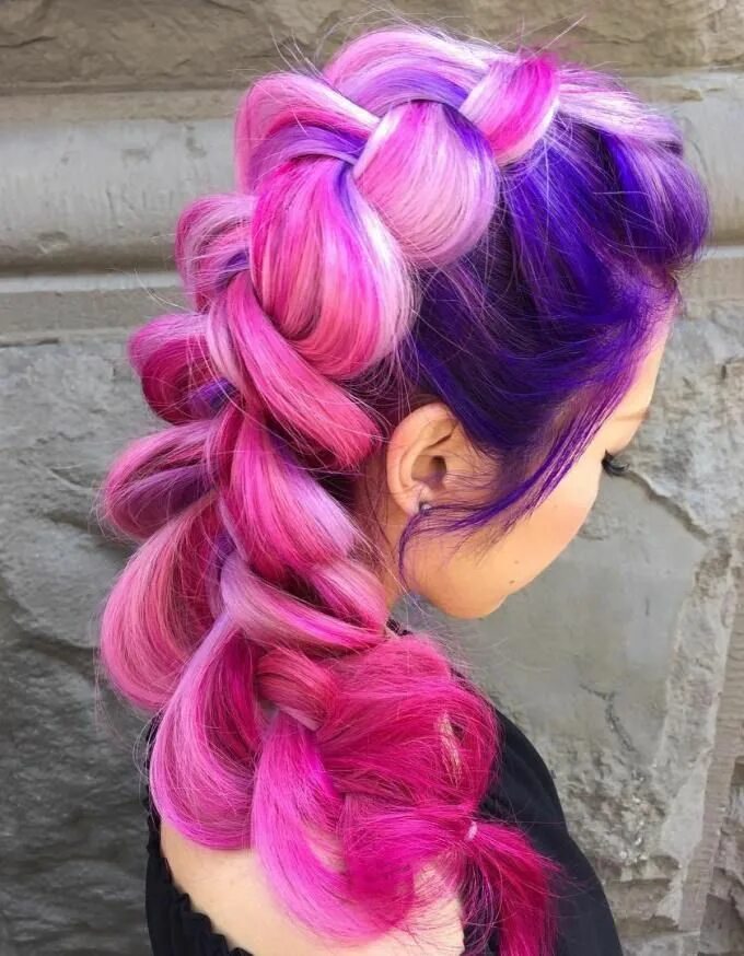 Прически с цветными волосами 20 Long Hairstyles You Will Want to Rock Immediately! Bright hair, Neon hair, Ha