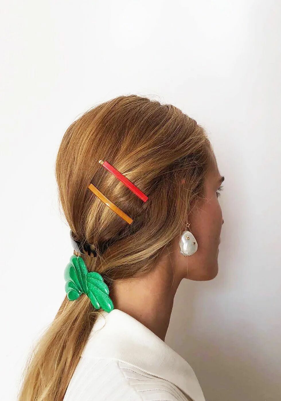 Прически с заколкой зажимом на длинные волосы Currently Crushing On: Hair Barrettes Juwelen