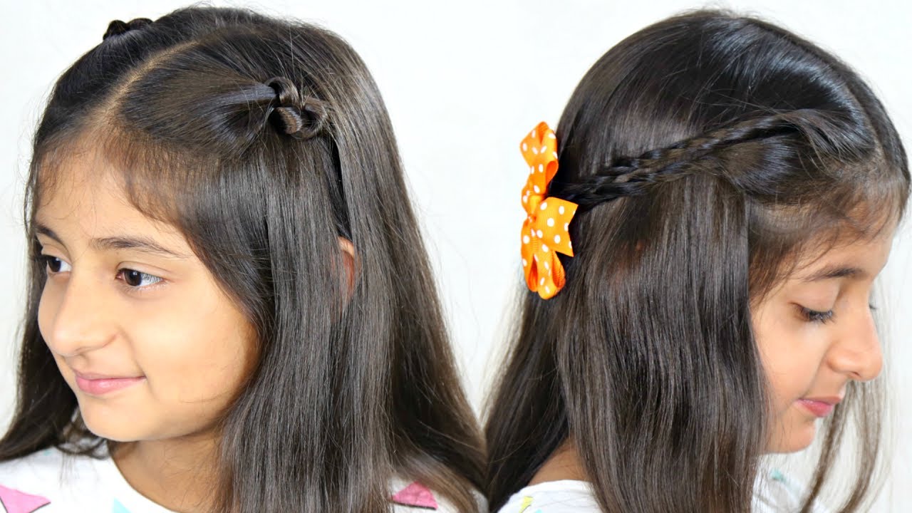 Прически сестра 2 Easy, Simple & Cute Party Hairstyles - 2 Mins Everyday Hairstyles MyMissAnand 