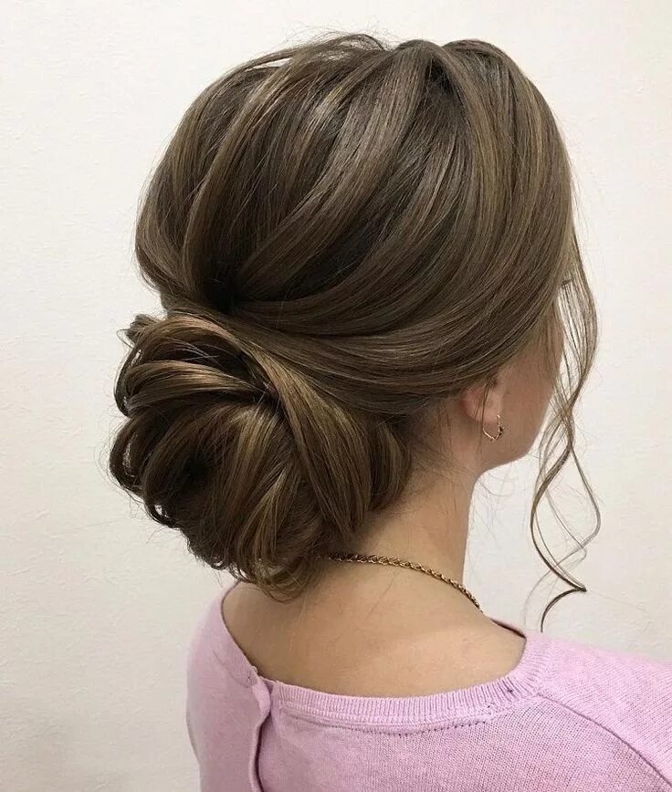 Прически со средней 40 Popular Wedding Hairstyles for Brides, Bridesmaids and Guests Long hair style