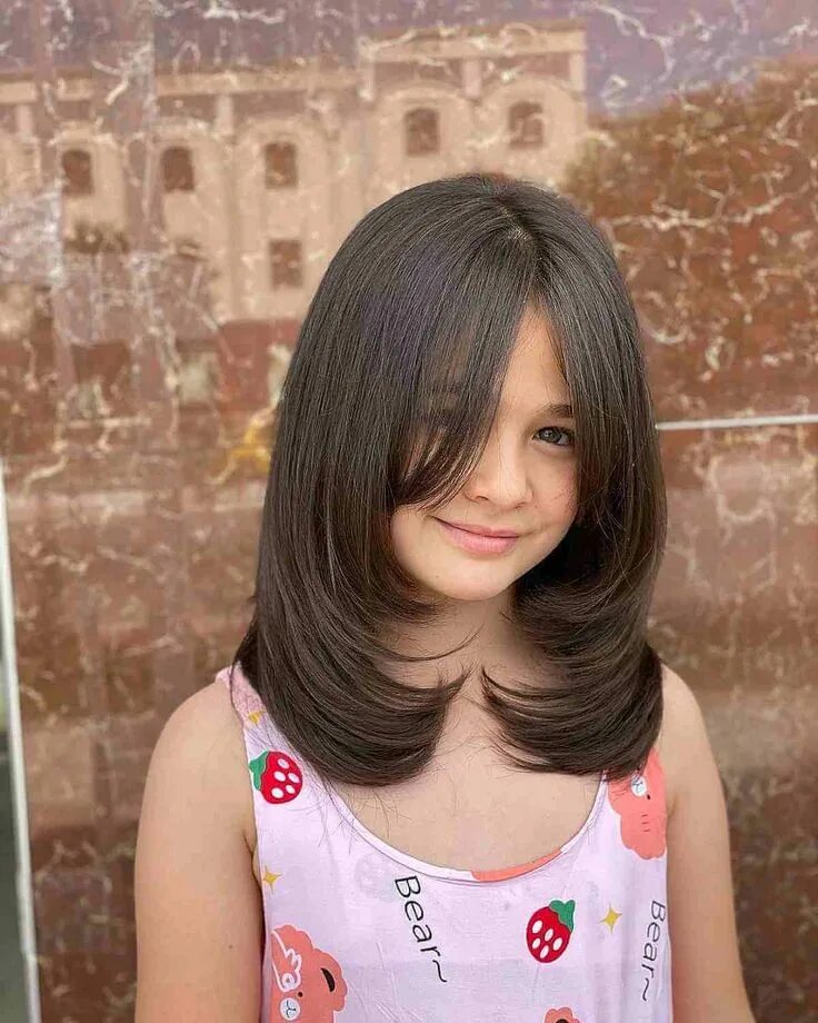 Прически средние волосы 9 лет Pin on Kids hair cuts