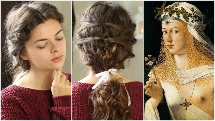 Прически средних веков женские Lucrezia Borgia - Tutorial Beauty Beacons Renaissance hairstyles, Long hair tuto