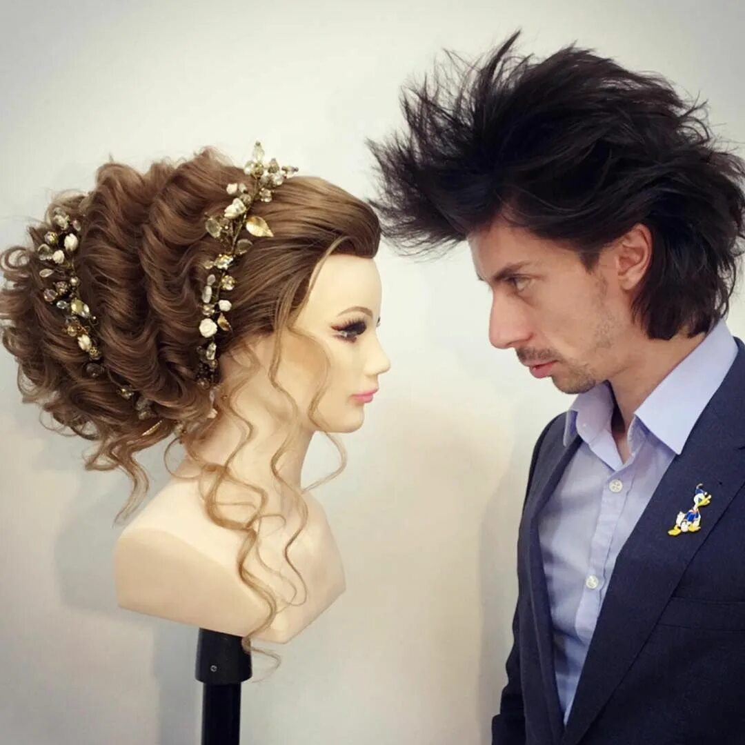 Прически стилистов фото Der russische Haarstylist Georgiy Kot ist eine Internetsensation und hat den Ruh