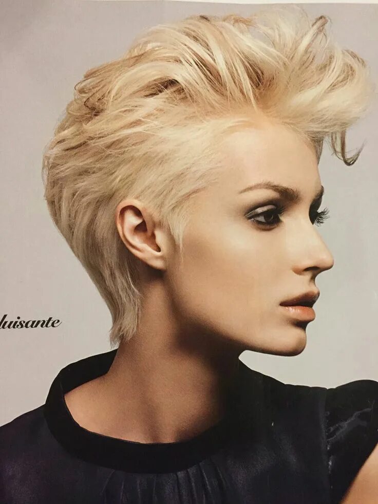 Прически стильные женские стрижки Pin by TrendsbyVanderHorst on Woman short hair hairstyles Short slicked back hai