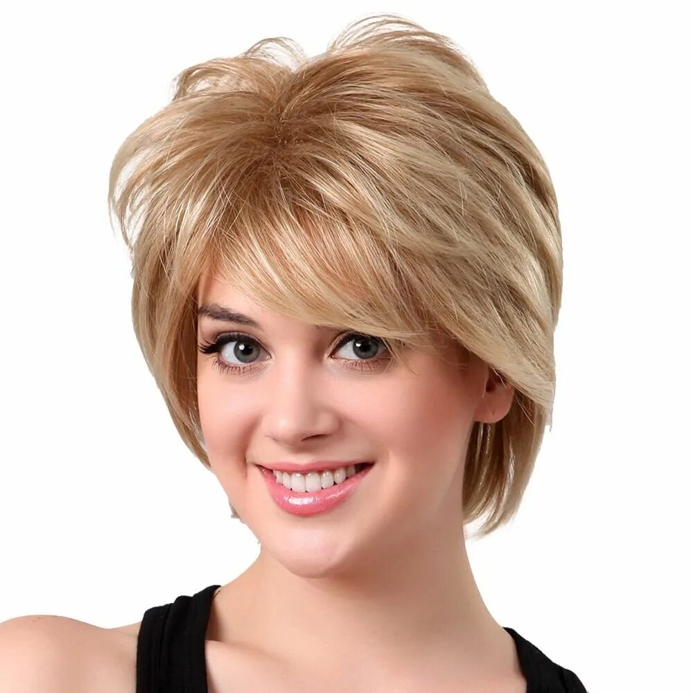 Прически стрижки женские фото ZSLwigs Short hair wigs, Wig hairstyles, Short wigs