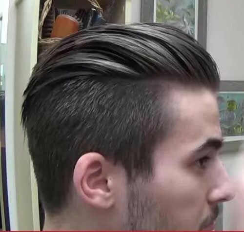 Прически сверху длинные сбоку коротко 14.Slick Back Hairstyle Men Undercut hairstyles, Slicked back hair, Hairstyle