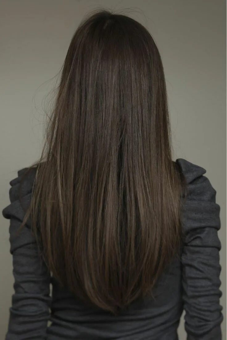 Прически темно русые волосы back. long. #WomensHairCuts Long hair styles, Long hair cuts, Haircuts for long 