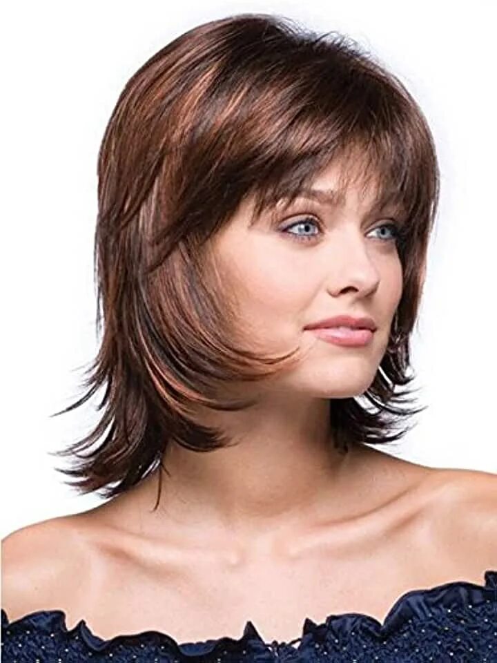 Прически типа каскад на средние волосы Amazon.com: Rene Of Paris Wigs